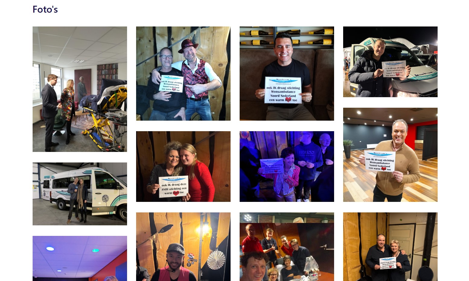 Wensambulance Noord-Nederland